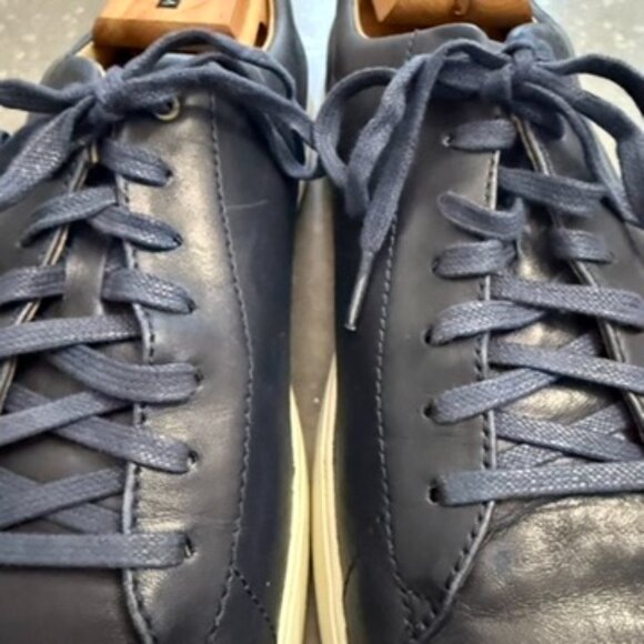 Cole Haan Grand.OS Navy Leather Sneakers – Men’s Size 11.5 - Picture 11 of 14